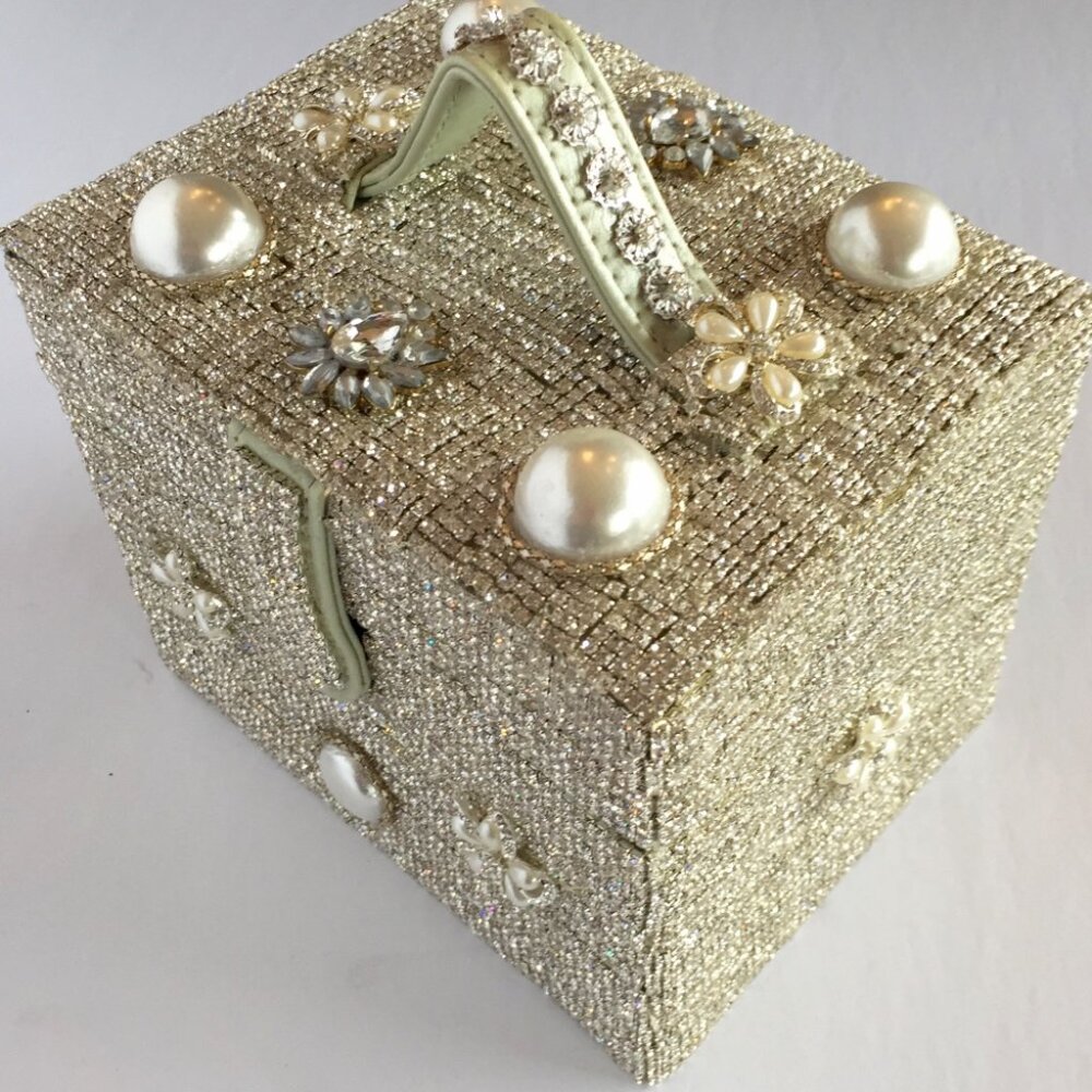 Bejewelled Trinket Box/Evening Purse